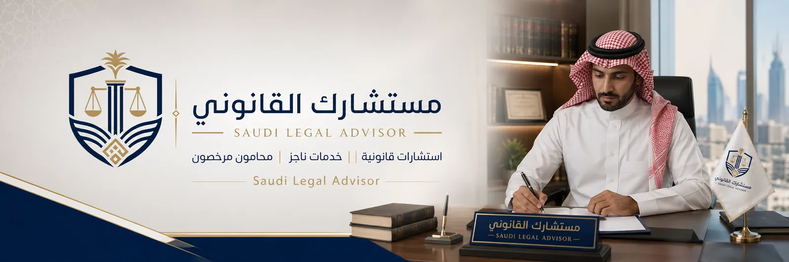 مستشارك القانوني — استشارات قانونية وخدمات ناجز ومحامون مرخصون